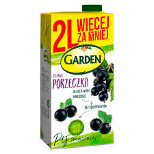 Garden Napój Czarna Porzeczka 2 L