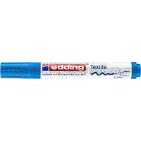 Marker Tekstylny E-4500 Edding, 2-3 Mm, Jasnoniebieski - 3