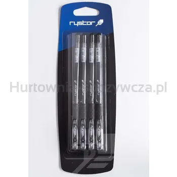 Rystor Pióro Żelowe G-032 FUN GEL czarny 4szt. blister 