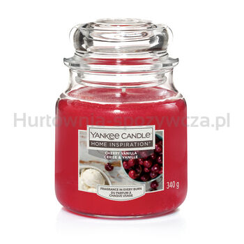 Yankee Candle Home Inspiration Świeca Zapachowa Cherry Vanilla