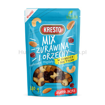 Kresto Mix Żurawina I Orzechy 140G