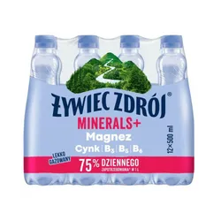 Żywiec Woda Zdrój Minerals+ Magnez Lekko Gazowany 500ml