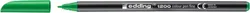 Pisak Z Cienką Końcówką E-1200 Edding, 1 Mm, Zielony Neonowy