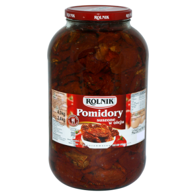 Rolnik Pomidory Suszone W Oleju 4250 Ml