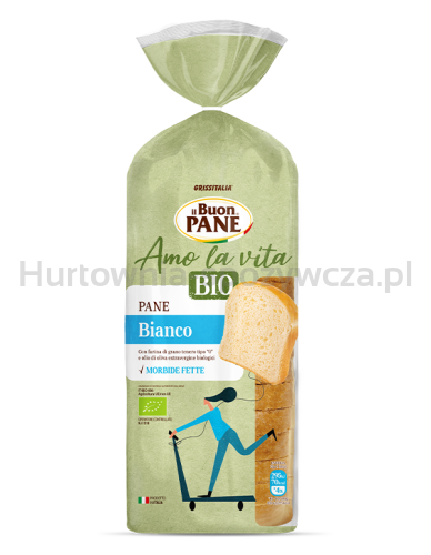 Chleb Tostowy Krojony Bio 400 G - Il Buon Pane [BIO]