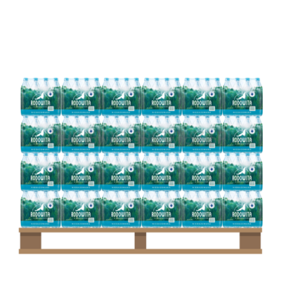 Woda Rodowita gazowana 0,6L <br>(Paleta 1296 szt.)