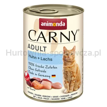 Animonda Carny Adult kurczak + łosoś 400g