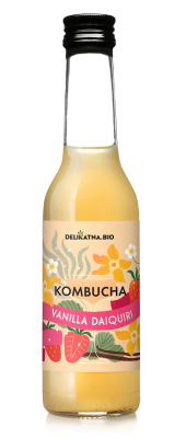 Kombucha Vanilla Daiquiri Bio 270 Ml - Delikatna [BIO]