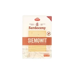 Siemowit ser dojrzewający tłusty - plastry 135 g SERTOP