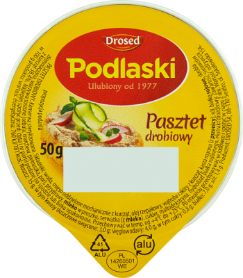 *Drosed Pasztet Podlaski Kurcze 50G