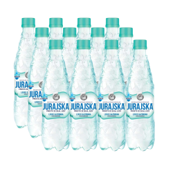 Woda Jurajska Mineralna lekko gazowana 500 ml