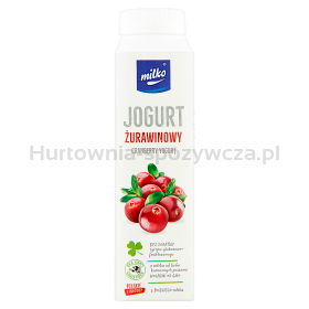 Milko Jogurt 330Ml Żurawinowy