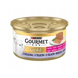 Gourmet Gold Mus dla kociąt z cielęciną 85g