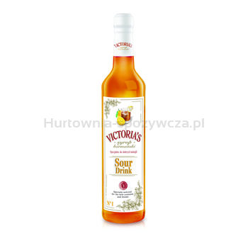 Victoria Cymes Syrop Barmański Sour Drink 490 Ml 