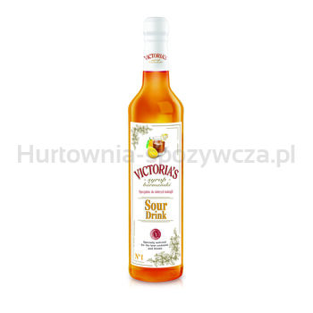 Victoria Cymes Syrop Barmański Sour Drink 490 Ml 