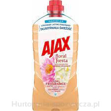 Ajax Płyn Uniwersalny Dual Fragrance Lilia Wodna I Wanilia 1 L