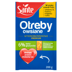 Sante Otręby Owsiane Wysokobłonnikowe 200G