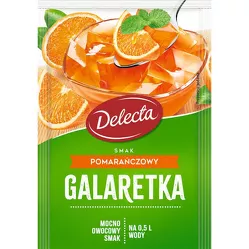 Delecta Galaretka Pomarańcza 70G