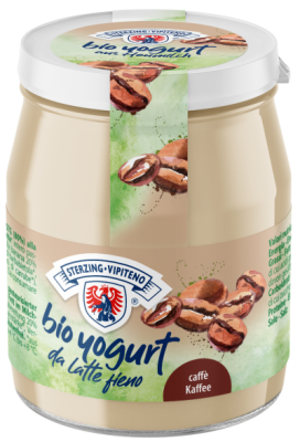 Jogurt Kawowy Z Mleka Siennego Bezglutenowy Bio 150 G (Słoik) - Sterzing-Vipiteno [BIO]