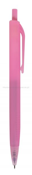 Apli Długopis automatyczny żelowy Nordik, trójkątny, wkład niebieski, mix kolorów pastel  - 4