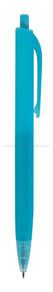 Apli Długopis automatyczny żelowy Nordik, trójkątny, wkład niebieski, mix kolorów pastel  - 5