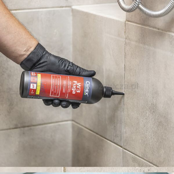 Koncentrat CLINEX W3 Fuga, do czyszczenia fug i spoin, 500 ml - 7
