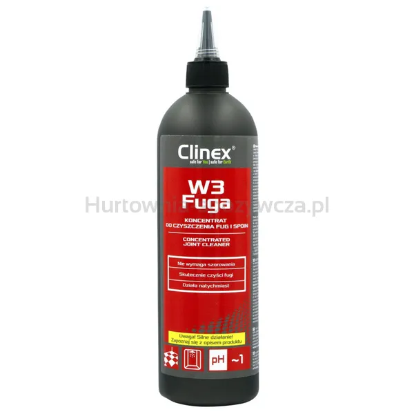 Koncentrat Clinex W3 Fuga, Do Czyszczenia Fug I Spoin, 500 Ml