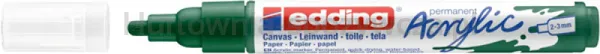Marker akrylowy e-5100 EDDING, 2-3 mm, matowy zielony mech