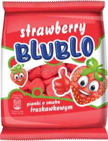 Pianki Blublo O Smaku Truskawkowym 80 G Eurobrand