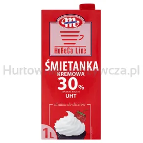Mlekovita Śmietanka Polska UHT30% Tłuszczu 1L