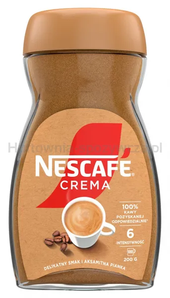 Nescafe Kawa Rozpuszczalna Crema 200g