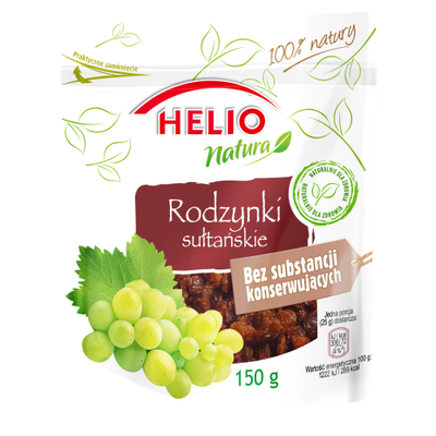 Helio Rodzynki Sułtańskie 150G Natura