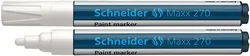 Schneider Marker Olejowy Maxx 270, Okrągły, 1-3Mm, Biały 