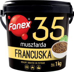 Musztarda Francuska Fanex 1Kg