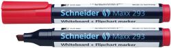 Schneider Marker do tablic Maxx 293, ścięty, 2-5mm, czerwony 