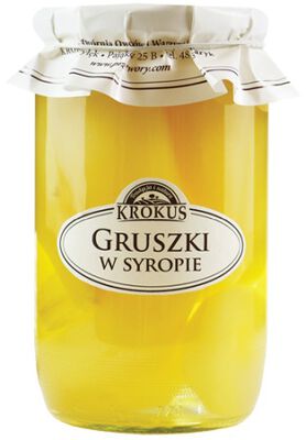 Gruszki W Syropie 720 G (360 G) - Krokus [BIO]