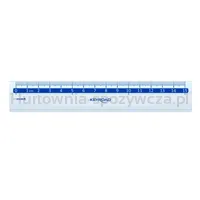 Linijka Plastikowa Keyroad, 15 Cm, Zawieszka, Transparentna - 2