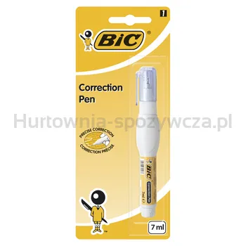 Bic korektor Correction Pen w piórze blister 1 sztuka