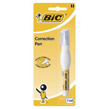 BIC korektor Correction Pen w piórze blister 1 sztuka