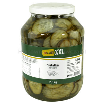 Topseller Xxl Sałatka Szwedzka 2,5 Kg