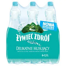 Żywiec Zdrój Delikatnie musujący 1l