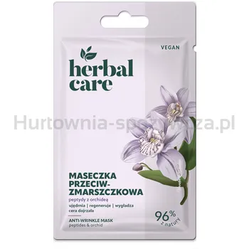 Herbal Care Przeciwzmarszczkowa maseczka PEPTYDY Z ORCHIDEĄ, 7 g