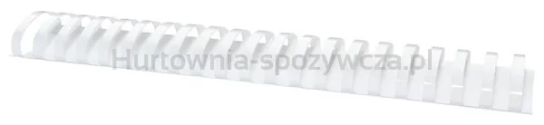 Grzbiety do bindowania OFFICE PRODUCTS, A4, 51mm (510 kartek), 50 szt., białe