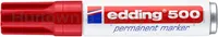 Edding Marker permanentny e-500 2-7 mm, czerwony  - 2