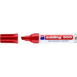 Marker Permanentny E-500 Edding, 2-7 Mm, Czerwony
