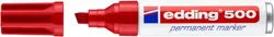 Edding Marker permanentny e-500 2-7 mm, czerwony 