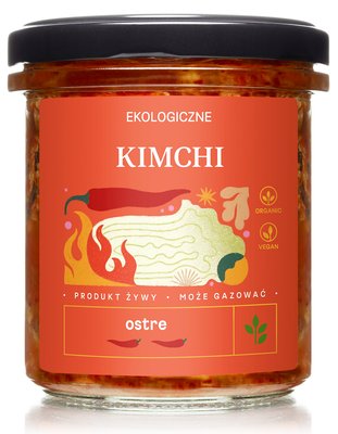 Delikatna Kimchi Ostre Bio 300 G [BIO]