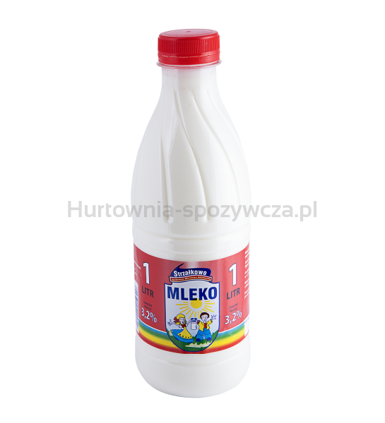 Strzałkowo Mleko 3,2% Butelka 1L