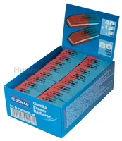 Donau Gumka Wielofunkcyjny 40X14X8Mm, Niebiesko-Czerwona - 3