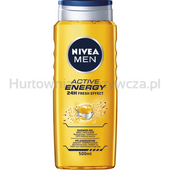 Nivea Żel Pod Prysznic Active Energy 500Ml